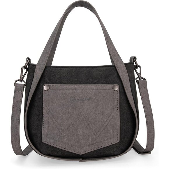 Women’s Faux Leather Fringe Crossbody Purse Medium Travel Stylish - Picture 3 of 7